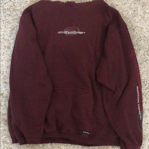 Maroon Quicksilver Hoodie